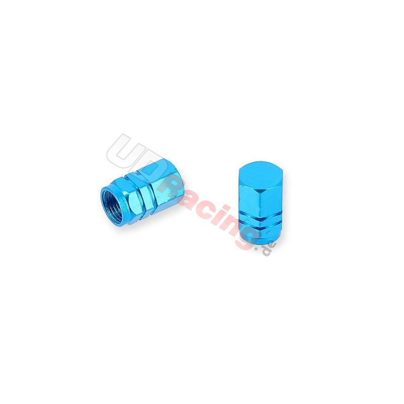 Paar Ventilkappen blau, Ersatzteile YAMAHA PW80