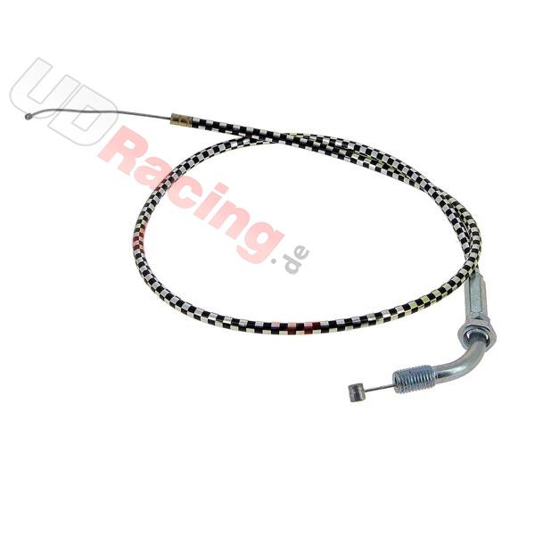 Gaszug, schwarz/alu (Typ A), Teile Pockets Polini 911 GP3
