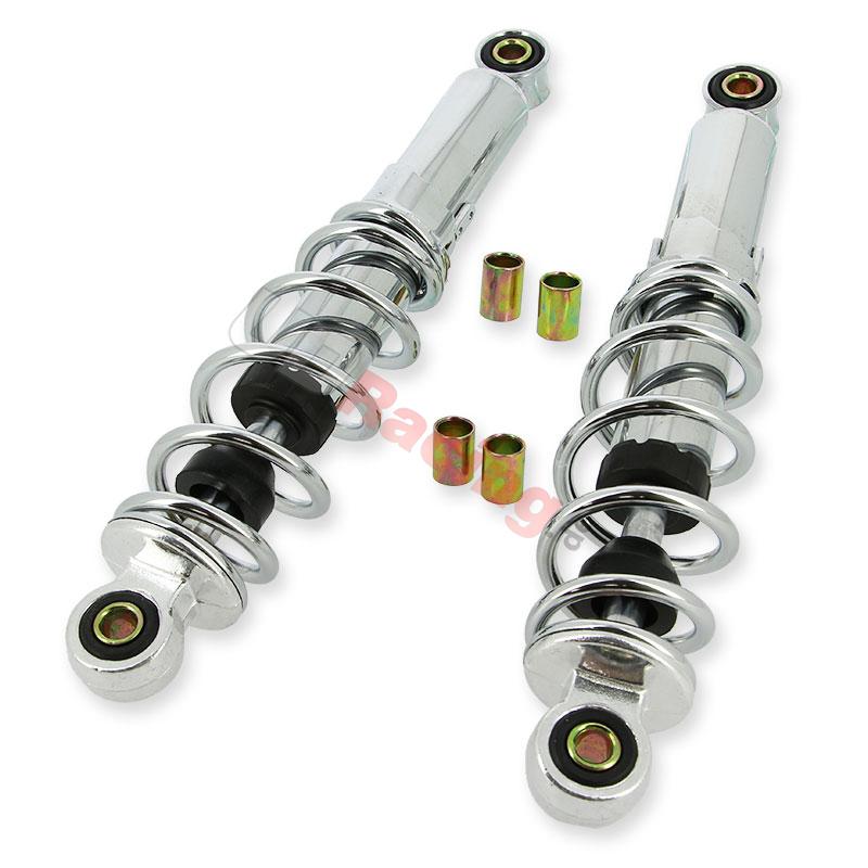 Stodmpfer hinten fr Monkey Gorilla (280mm) - CHROME, Teile Monkey - Gorilla