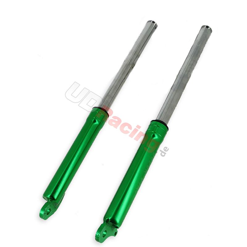 Gabelholme fr pocket bike cross grn (Typ 1), Pocket Cross Teile