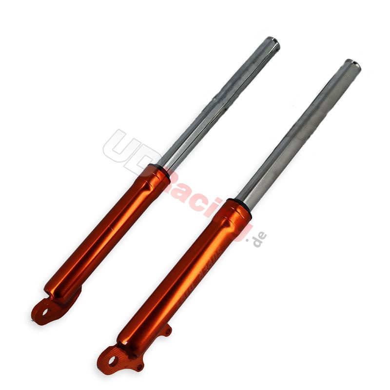 Gabelholme fr pocket bike cross Orange (Typ 1), Pocket Cross Teile