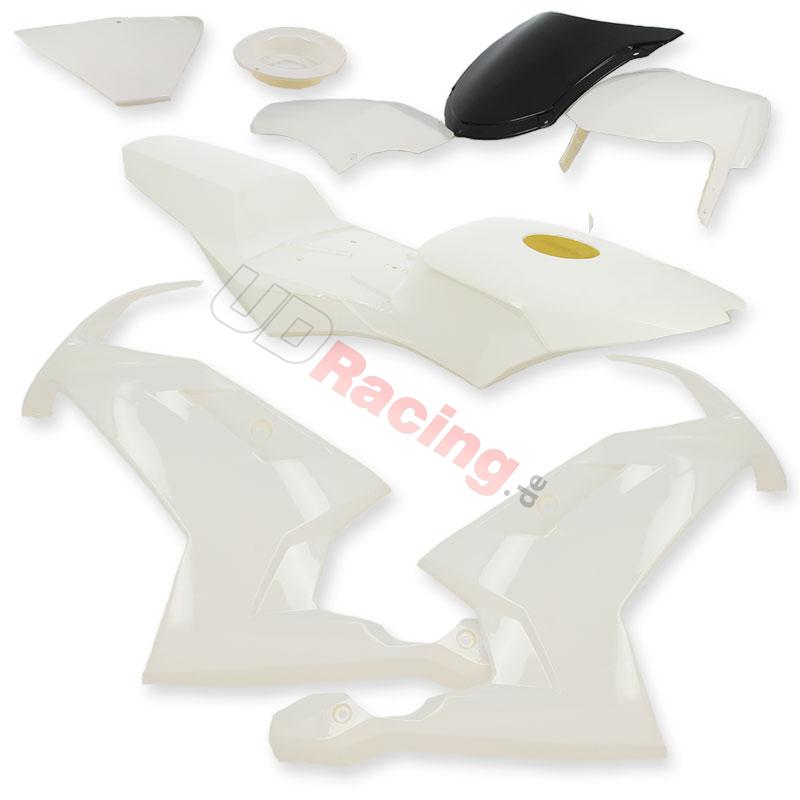 Verkleidung fr pocket bike MT4 Rot, Teile Pocket Blata MT4