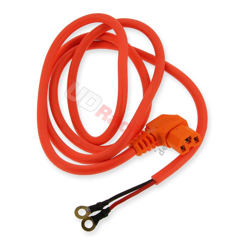 Batteriestromkabel (130cm) fur Citycoco - Orange fluo, Citycoco Ersatzteile