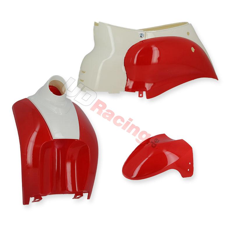 Verkleidung fr pocket scooter 47-49 ccm (Rot), Teile fr Minir scooter