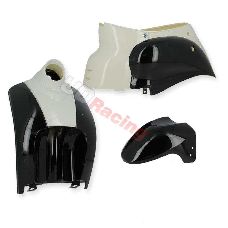 Verkleidung fr pocket scooter 47-49 ccm (Schwarz), Teile fr Minir scooter