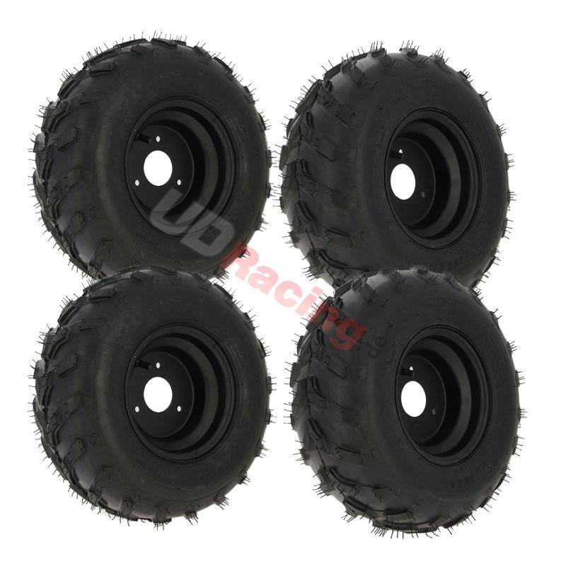 Satz 4 Rder 16x8-7 komplett fr Mini Quad Bigfoot (type2), Teile ATV 110cc  - 125cc
