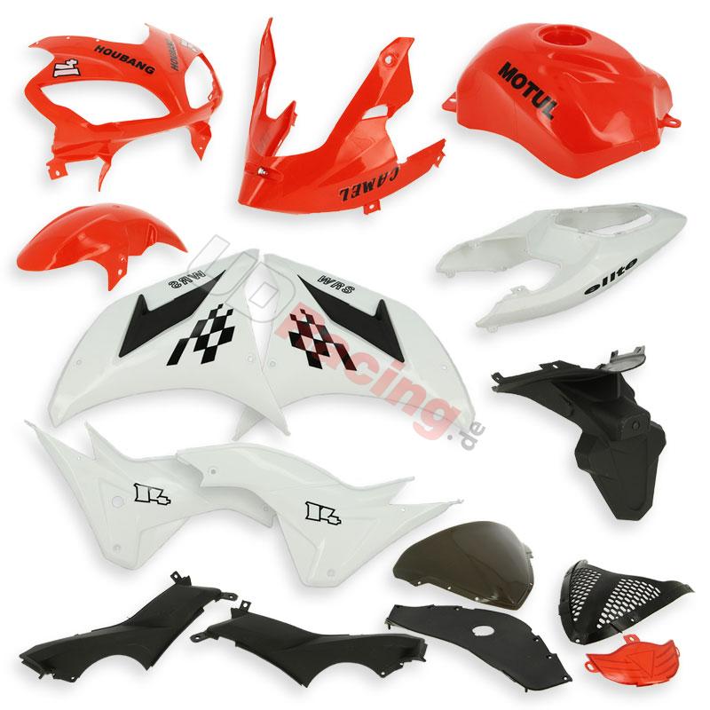 Verkleidung fr Super Pocket Bike Replika YZF R1 (rot-wei), Teile Pocket Replik R1