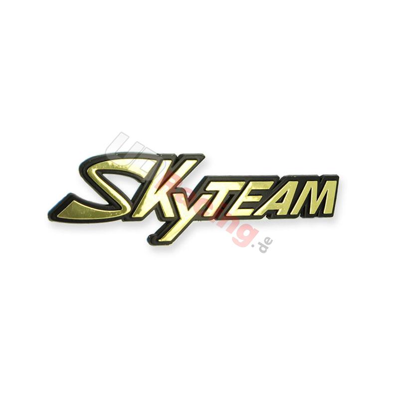Plastikaufkleber mit SkyTeam-Logo fr ZB PBR Tank, Teile PBR Skyteam ZB Honda