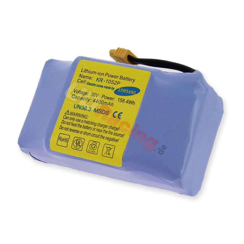 Batterie Li-ion 36v 4.4AH fr Overboard (KR-10S2P ) Samsung, hoverboard ersatzteile