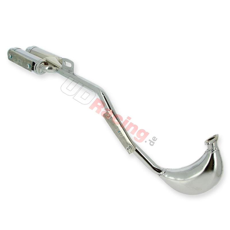 Auspuff mit Doppeldmpfer fr Pocket Bike Cross (type2), Pocket Cross Teile