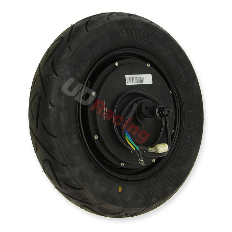 Rad hinten komplett fr Skyteam E-MINI 1200W, E-mini Skyteam-Teile