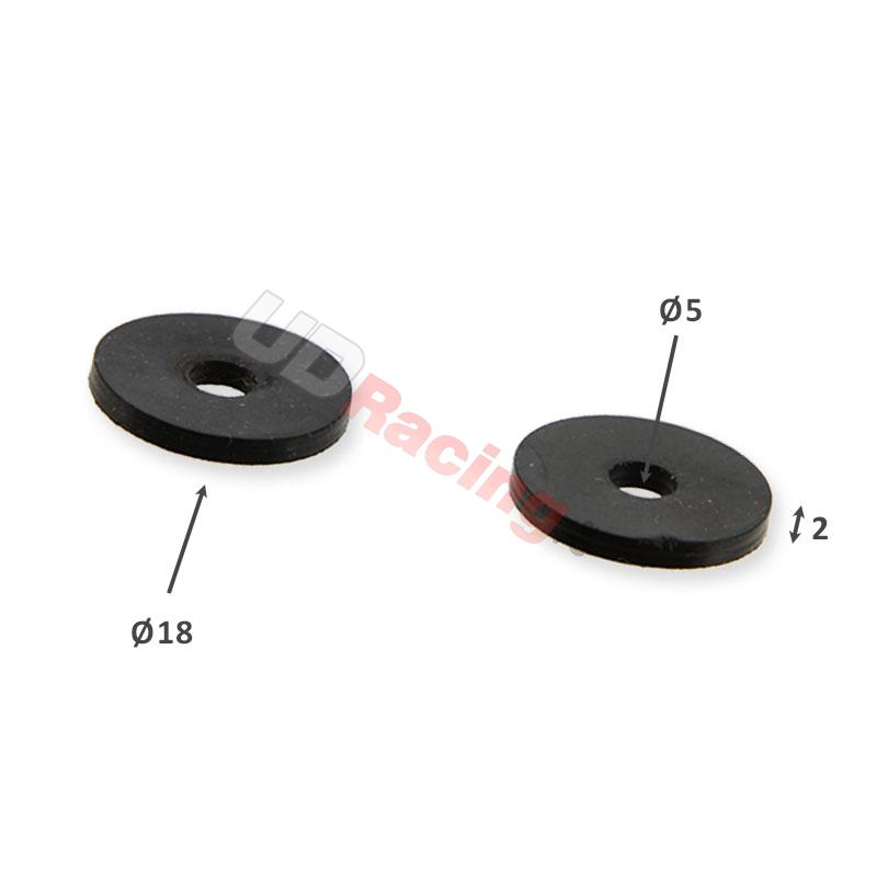 2x Gummischeibe für Verkleidung, Ersatzteile Pocket bike 2x Gummischeibe für Verkleidung, Ersatzteile Pocket bike