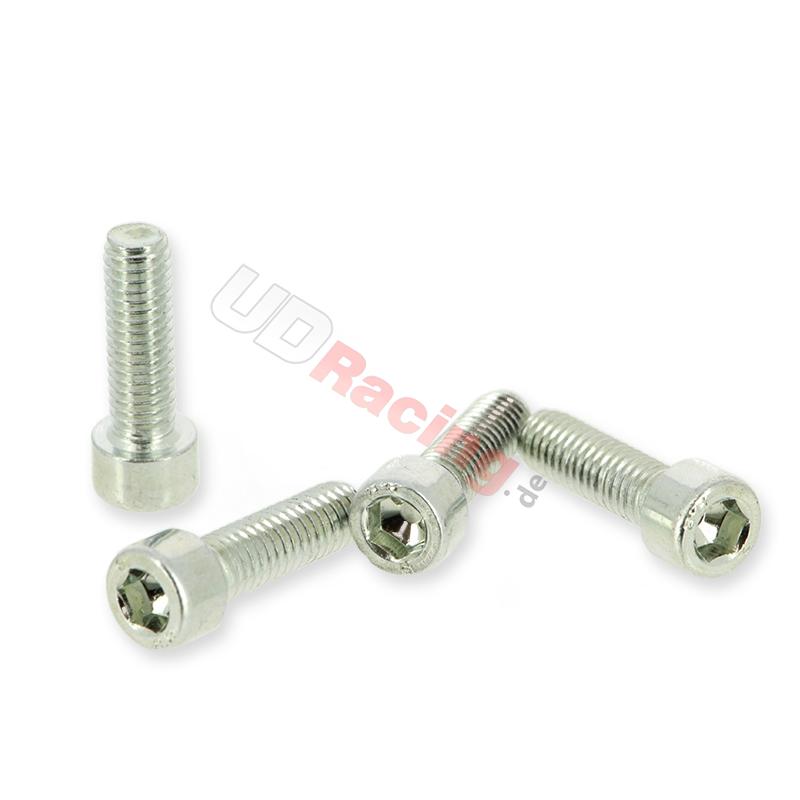 Schraube M6x18 f�r Kupplungsgeh�use chrom , Nitro Motorradteile