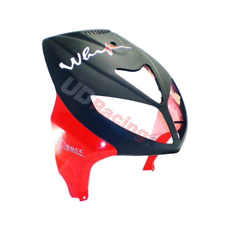 Verkleidung vorn für Motorroller Viper R1, rot, Chinesische Motorroller Teile Verkleidung vorn für Motorroller Viper R1, rot, Chinesische Motorroller Teile