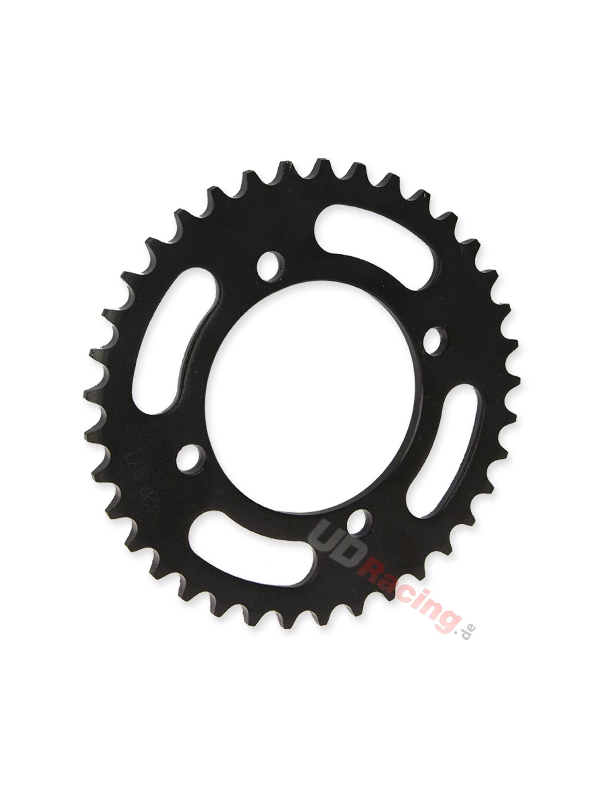 Kettenkranz, verstrkt, 37 Z fr dirt bike (Typ 3 : 420), Ersatzteile Dirt bike
