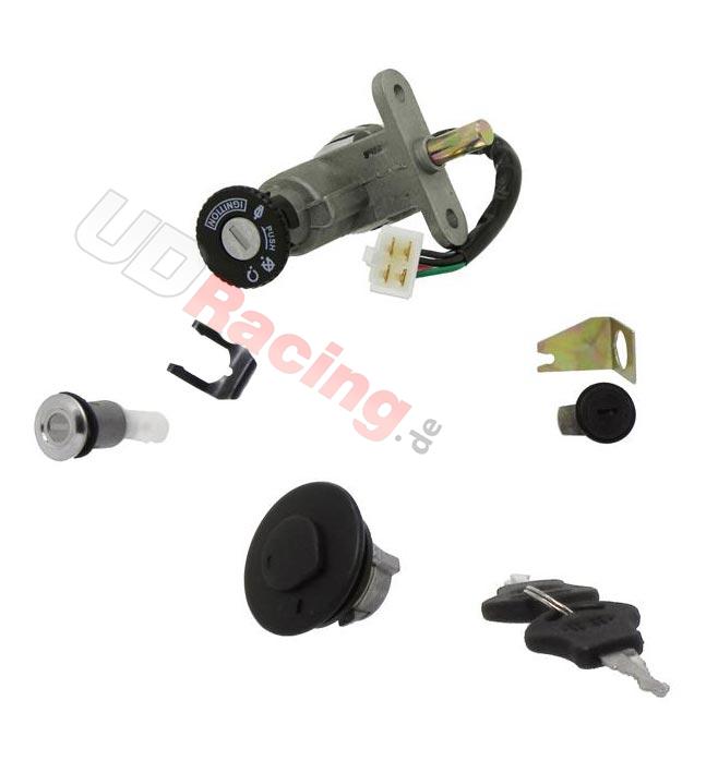 Zndschloss Neiman komplett fr Motorroller Scooter  BT49QT-12, Ersatzteile Baotian BT49QT-12