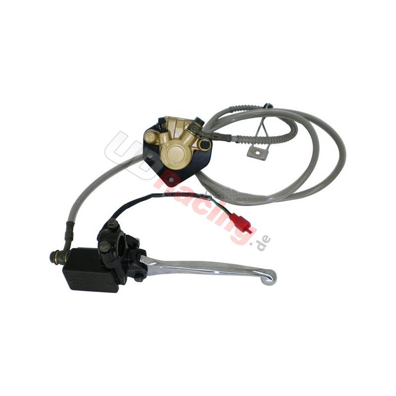 Bremse hinten komplett fr Skooter BT49QT-12 (typ 1), Ersatzteile Baotian BT49QT-12