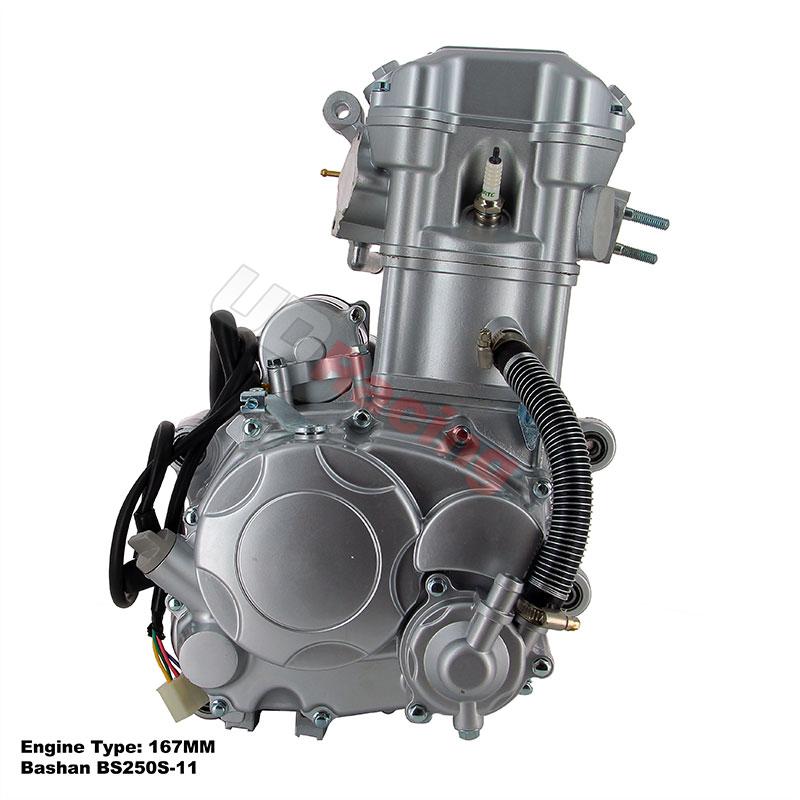 Motor komplett 167MM fr Quad Bashan 250 ccm (BS250S-11), Ersatzteile Bashan 250cc BS250S11