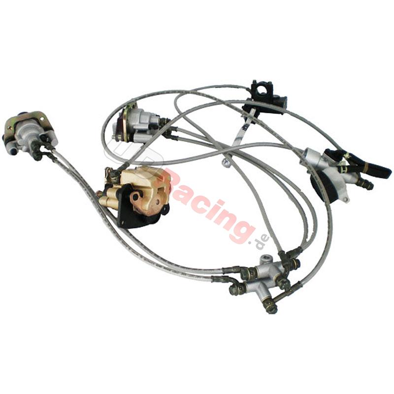 Bremssatz komplett fr Quad Bashan 300ccm (BS300S-18), Ersatz Quad Bashan 300cc BS300S18