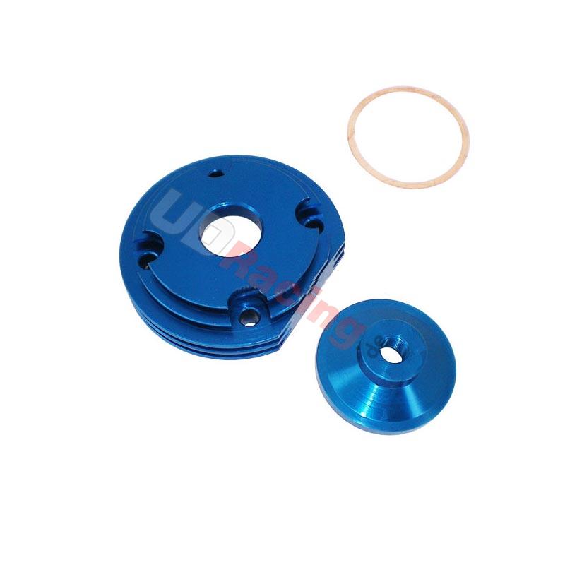 Zylinderkopf Racing, blau (Typ B), Teile Pockets Supermoto