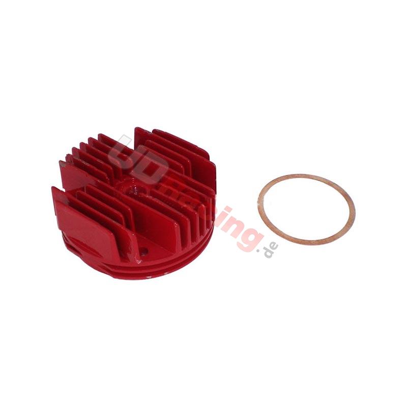 Zylinderkopf Racing, rot (Typ A), Teile Pockets Supermoto