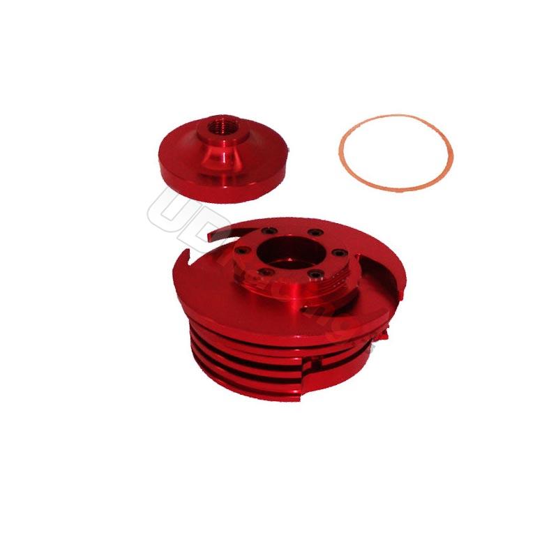 Zylinderkopf Racing, rot (Typ C), Pocket Cross Teile