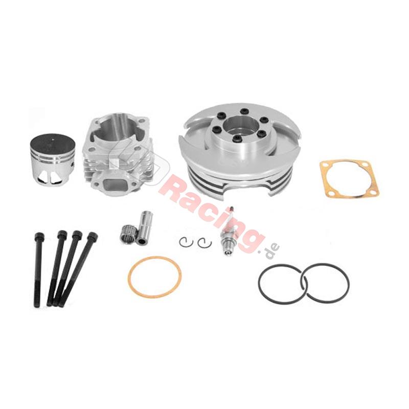 Kit 53 ccm 4 Schleusen, Bolzen 10 mm, alu (Typ C), Pocket quad Teile