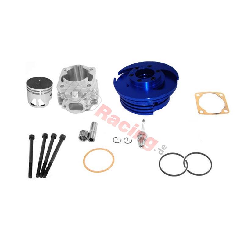 Kit fr 53 ccm 4 Schleusen Bolzen 10 mm, blau (Typ C), Ersatzteile Pocket bike