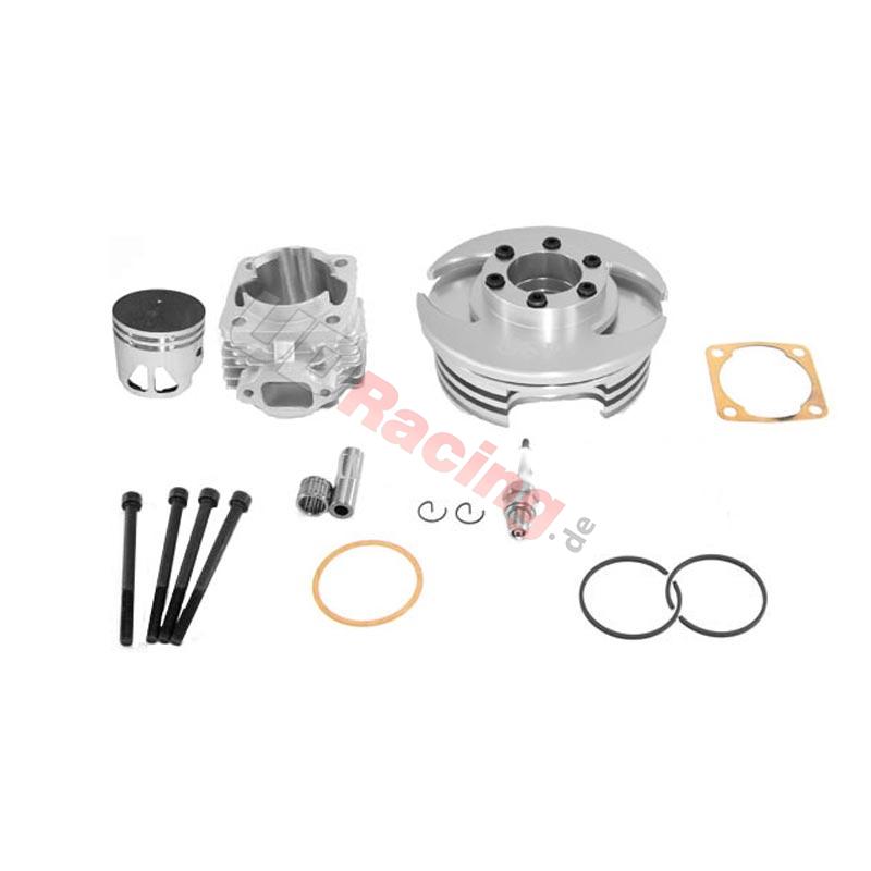 Kit 53 ccm 4 Schleusen, Bolzen 12 mm, alu (Typ C), Pocket quad Teile