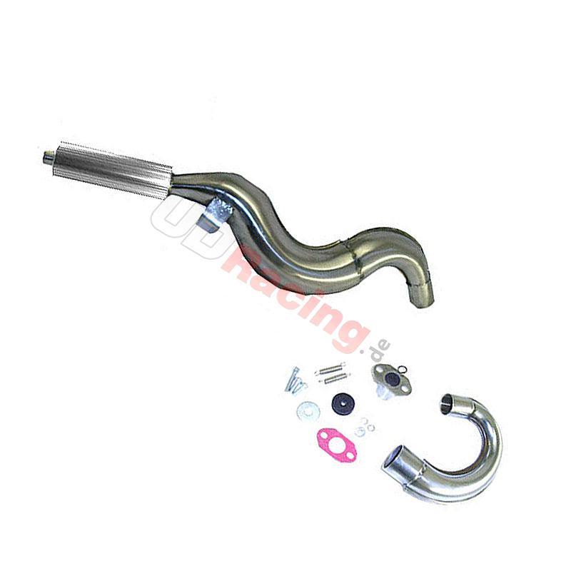 Auspuff Racing R1, Alu, fr pocket bike, Pocket quad Teile