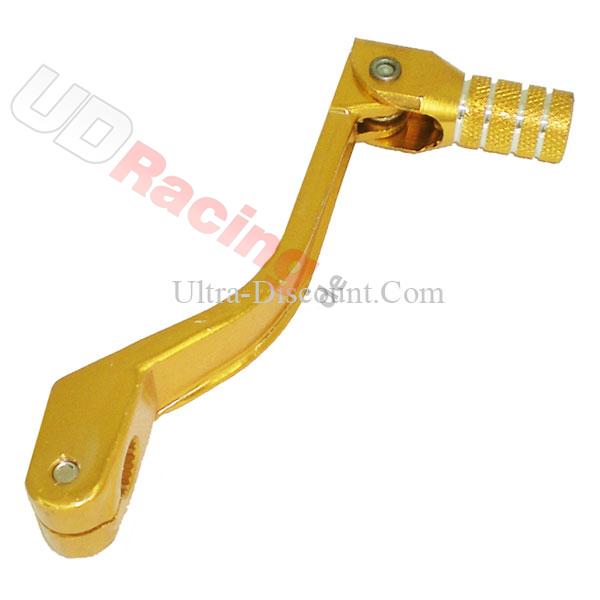 Schalthebel (versetzt) Goldfarbe, Ersatzteile Dirt bike