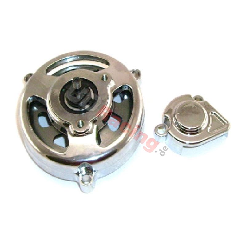 Kupplungsglocke + Ritzel 6 Z + Gehuse (Qualittsprodukt) fr MTA4, Teile Pocket Blata MT4