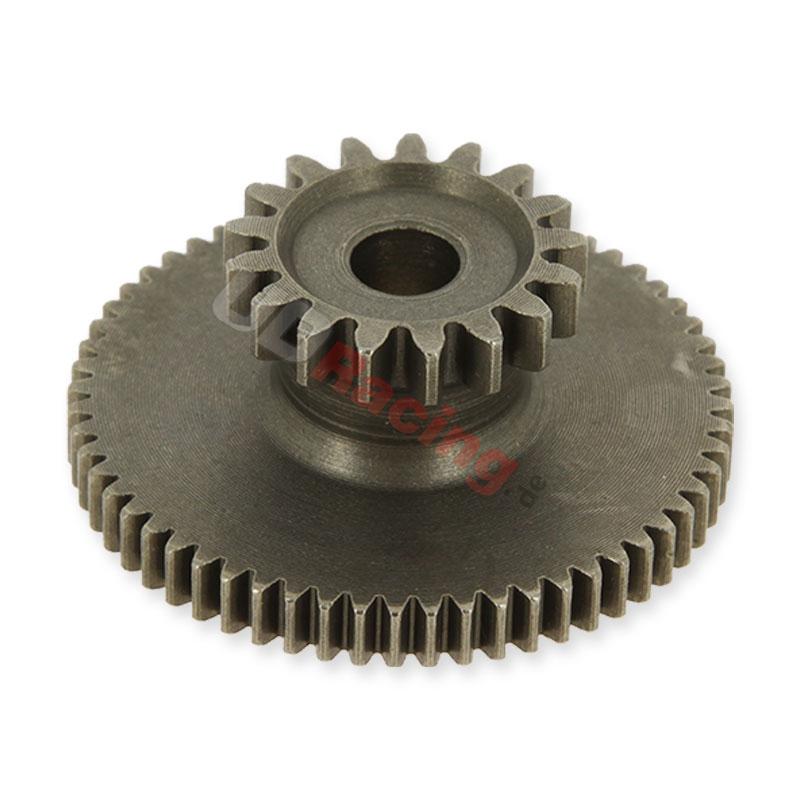 Anlasserritzel verdoppelt f�r Quads Shineray 250 ST-9E (17 Z), Ersatz Shineray 250 STIXE ST9E