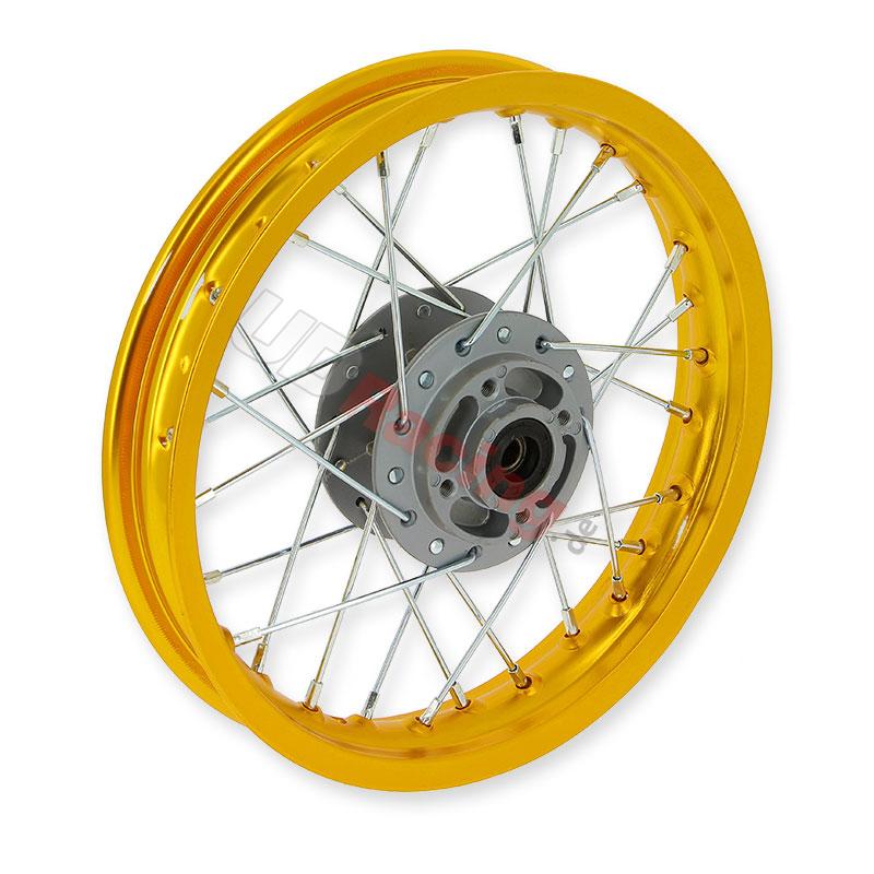 Felge vorn 12'', Gold, fr dirt bike, Ersatzteile Dirt bike