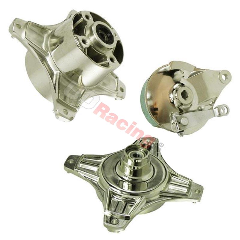 Radnabe Tuning vorn-hinten 10mm f�r Dax 50 ccm bis 125 ccm (Nickel ), Teile Dax Skymax