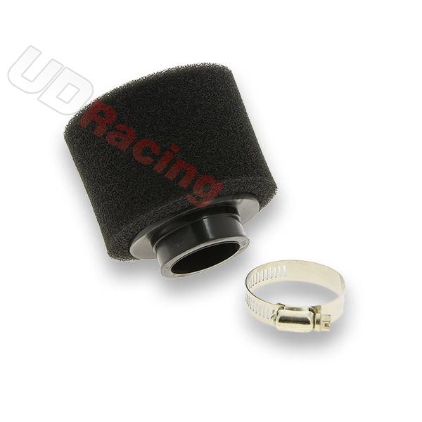 Luftfilter mit beidseitig Schaumstoff 44-45 mm, schwarz, Ersatzteile Shineray 200 ST6A