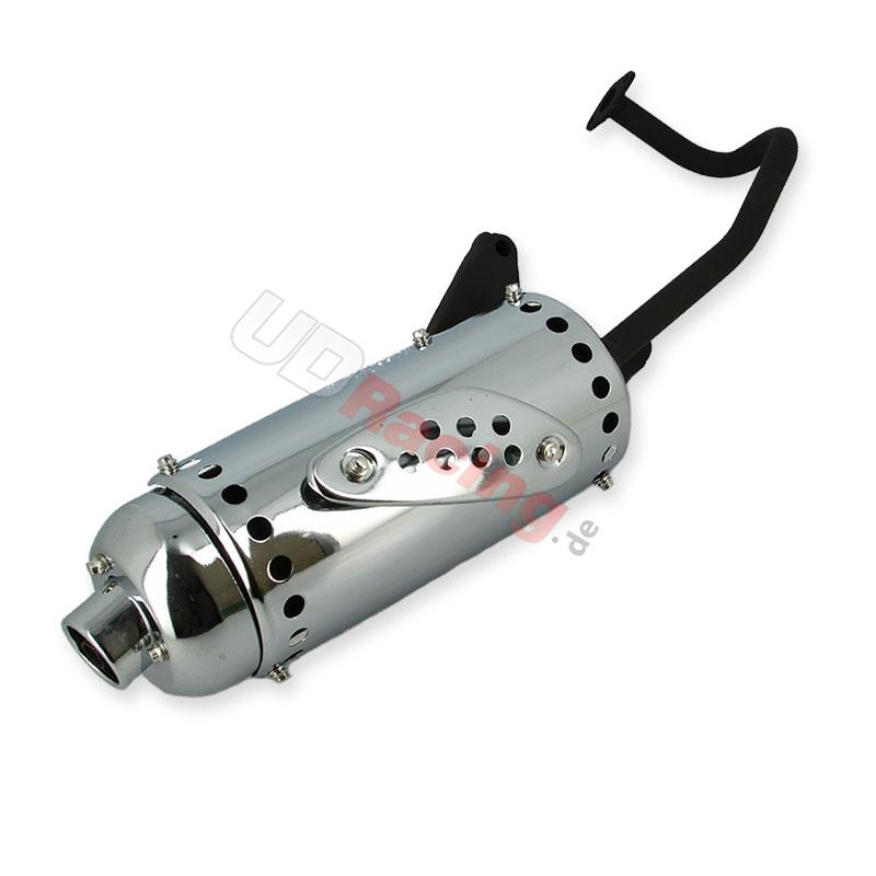 Auspuff Motorroller 50 ccm (4-Takt Motor, typ 1), Chinesische Motorroller Teile