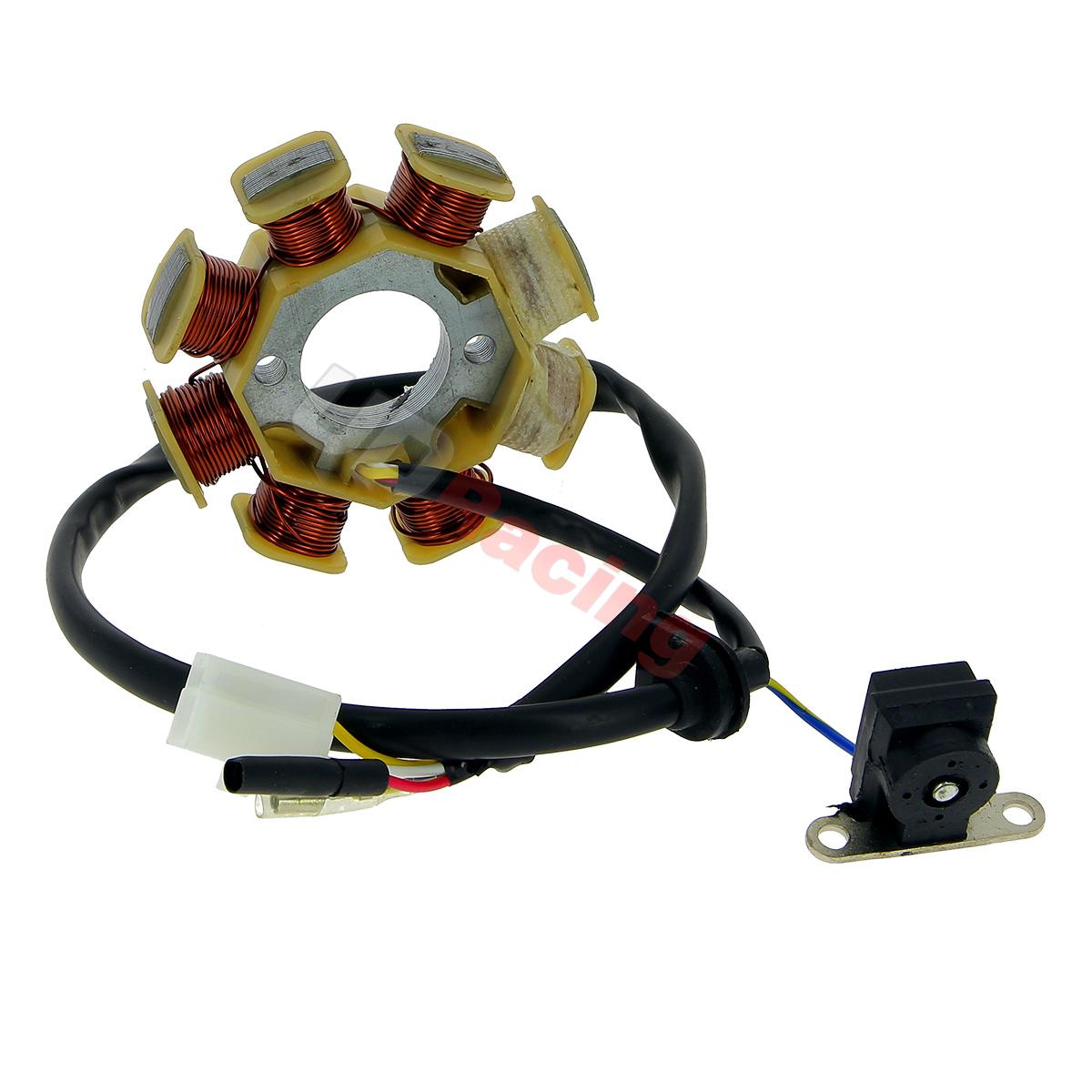Stator fr chinesischen Skooter 50 ccm, 4-Taktmotor (4 Kabel), Chinesische Motorroller Teile