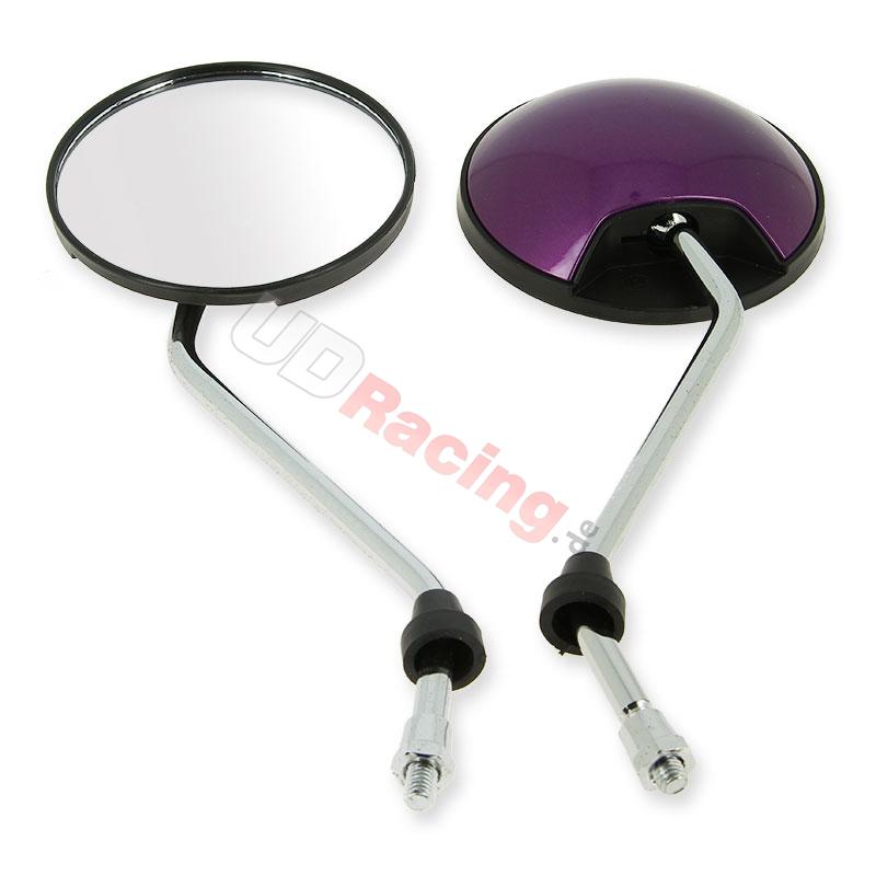 Rckspiegel Satz fr Citycoco Shopper - Violett Metall, citycoco shopper teile
