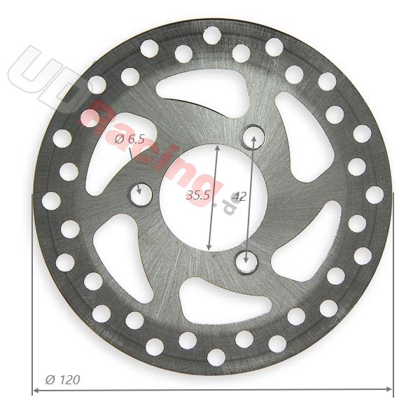 Bremsscheibe 120 mm fr elektrisches ATV, ATV-Teile Elektrische CRZ