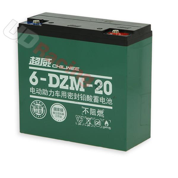 BATTERIE 12V20AH 6-DZM 20, Teile ATV 110cc  - 125cc
