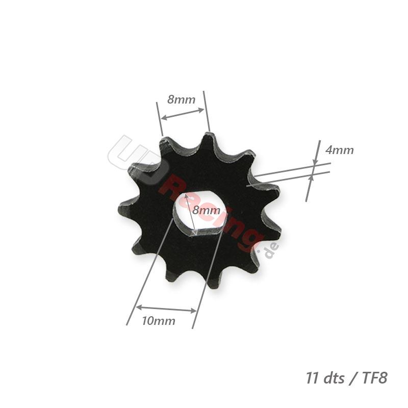 Ritzel fr elektrischen ATV motor, ATV-Teile Elektrische CRZ