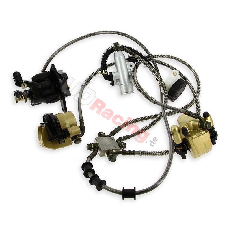 Bremsen kompletter Satz fr Quad 200 ccm JYG, Ersatz Chinese Quad 200ccm