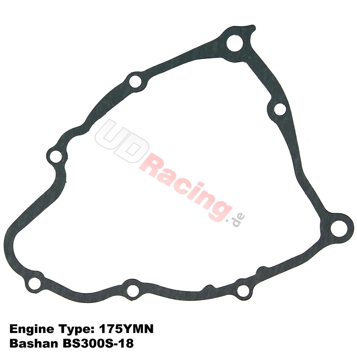 Dichtung Abdeckung links Quad Bashan 300 BS300S-18, Ersatz Quad Bashan 300cc BS300S18 Dichtung Abdeckung links Quad Bashan 300 BS300S-18, Ersatz Quad Bashan 300cc BS300S18
