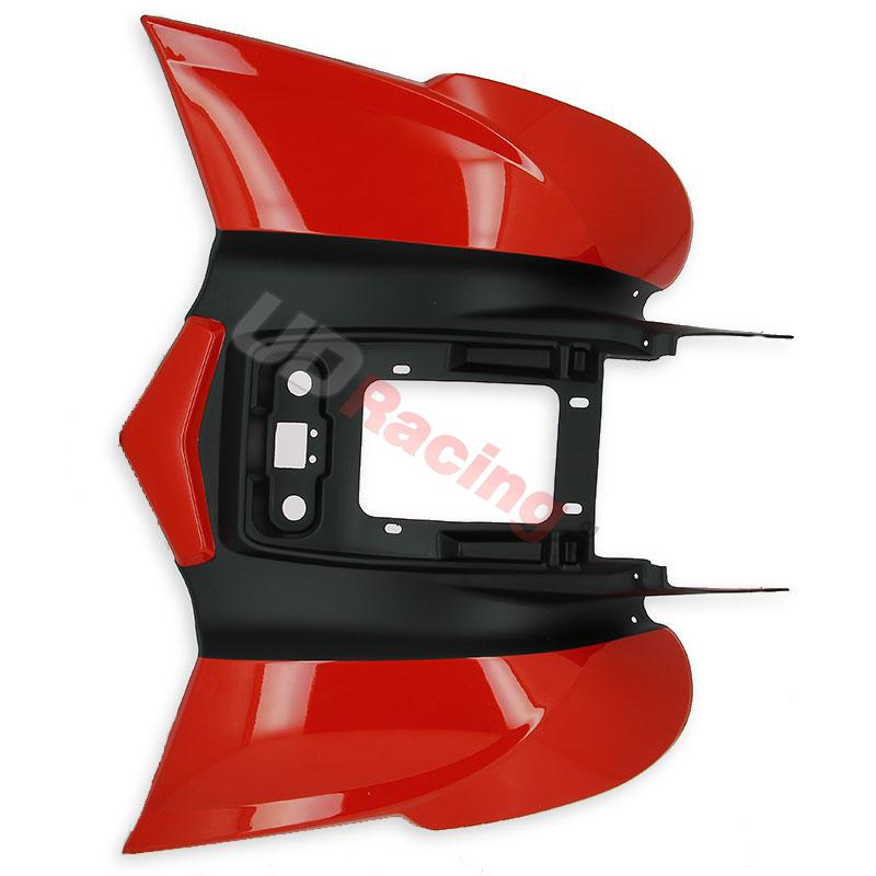 Spoler hinten fr Quad Shineray  250ccm ST-9E (ROT-SCHWARZ), Ersatz Shineray 250 STIXE ST9E