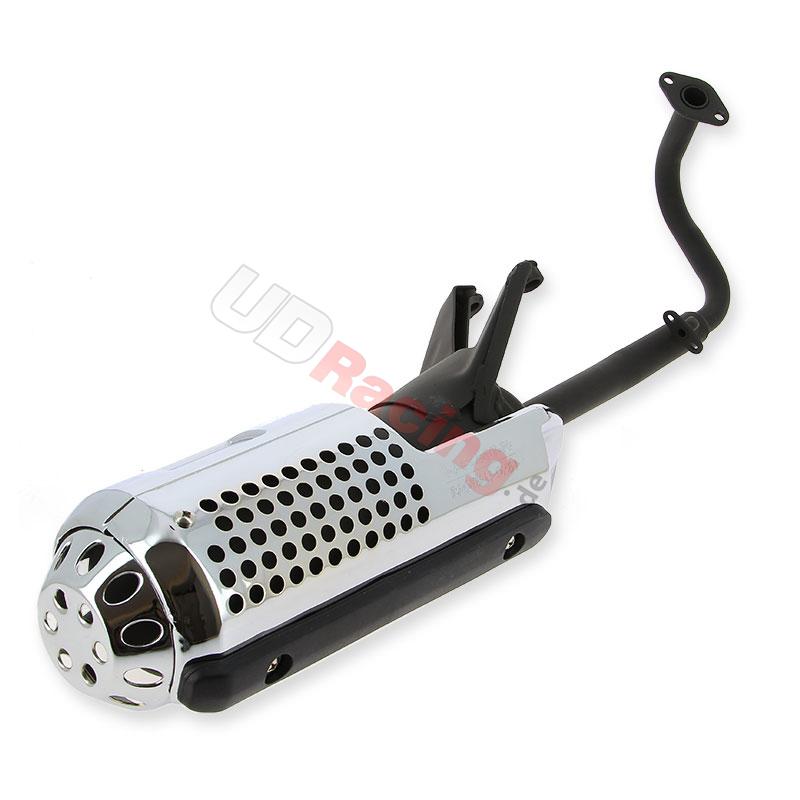 Auspuff fr Scooter Baotian BT49QT-7, Ersatzteile Baotian BT49QT-7