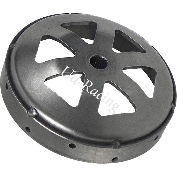 Kupplungsglocke belftet / leicht Baotian Scooter 50ccm BT49QT-7, Ersatzteile Baotian BT49QT-7