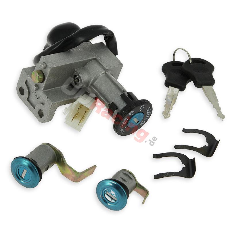 Zndschlo Neiman komplett fr Scooter Baotian BT49QT-7, Ersatzteile Baotian BT49QT-7