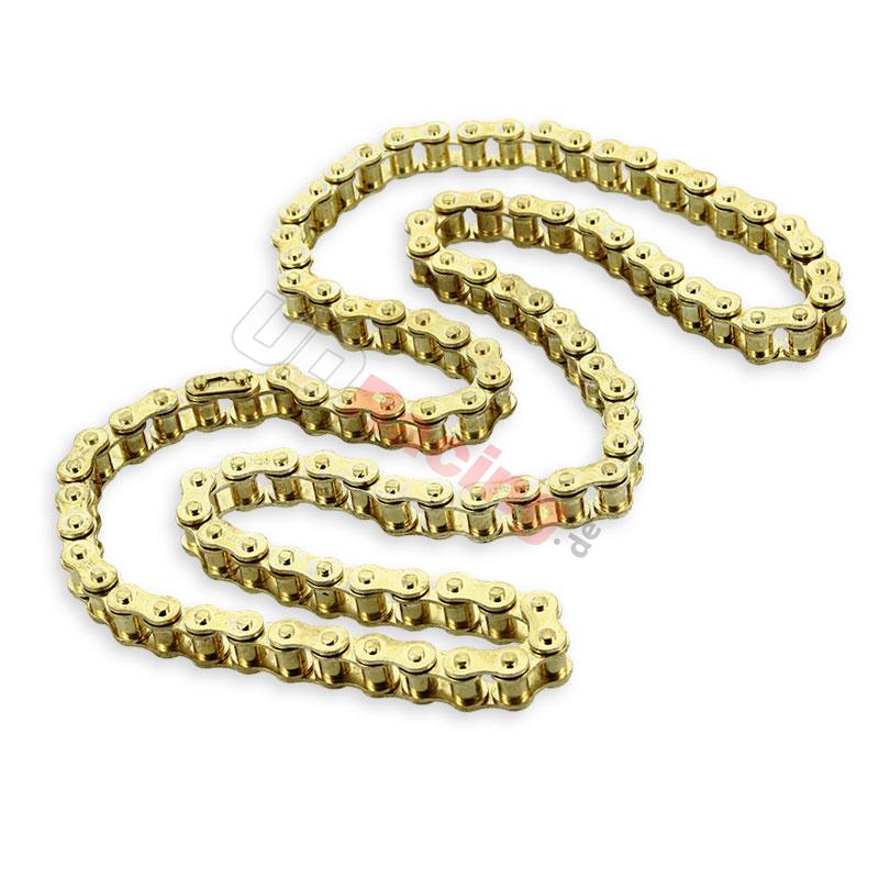 Kette, gold, 55 Glieder, Typ 428 fr dirt bike, Ersatzteile Dirt bike