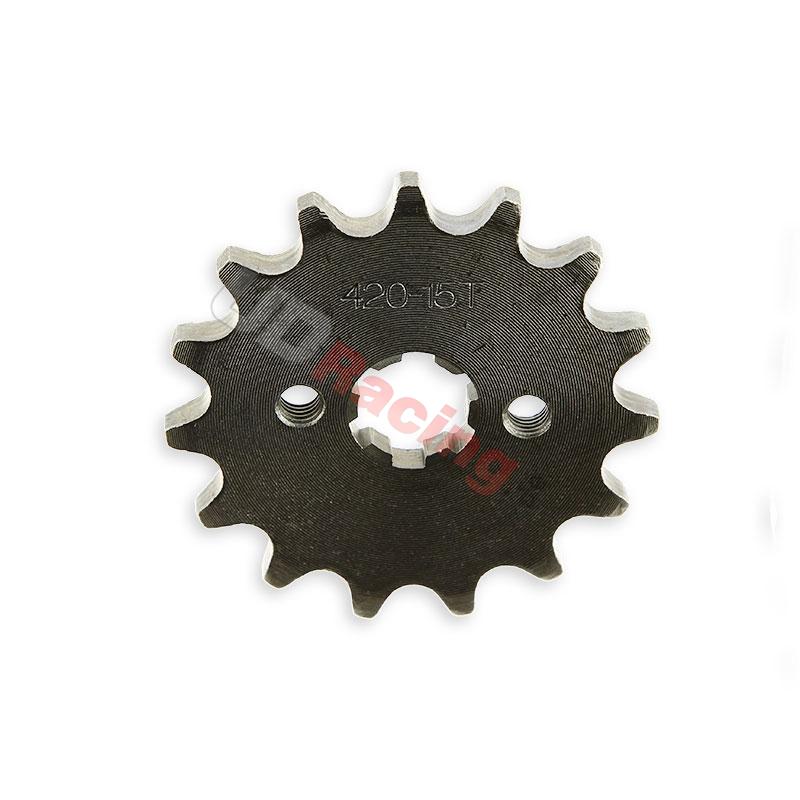 Ritzel, verstrkt, 15 Zhne fr dirt bike 420 :17mm, Ersatzteile Dirt bike